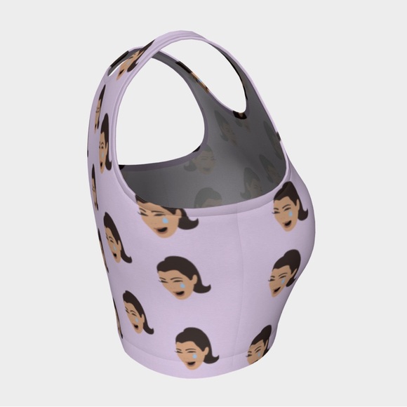 Kim Kardashian meme crop top rave music festival - Picture 4 of 4